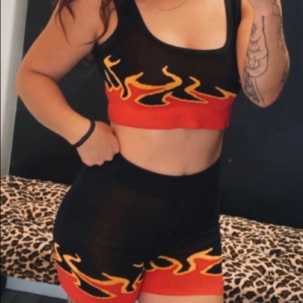 Flame set!